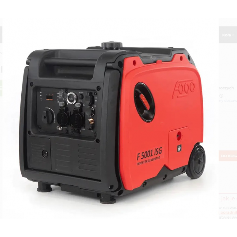 Генератор інверторний  ГАЗ/БЕНЗИН Fogo F5001 ISG (3,8кВт)