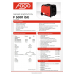 Генератор інверторний  ГАЗ/БЕНЗИН Fogo F5001 ISG (3,8кВт)