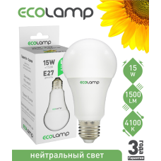 LED лампа 15 Вт, E27 холодне світло
